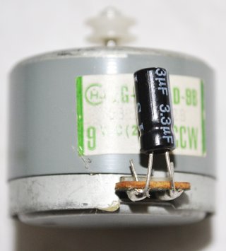 Motor DC EG-530AD-98 9V CCW