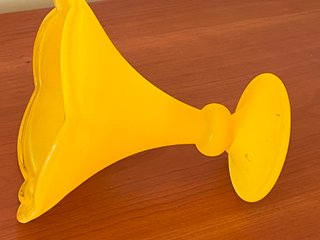 Juego de 6 copas tulipán de helado vintage