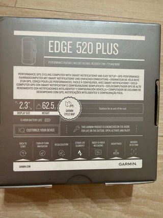 Garmin Edge 520 Plus GPS Ciclismo