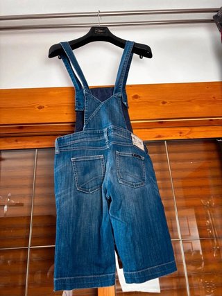 Meltin'Pot peto vaquero corto talla S azul