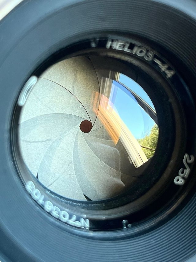 Lente Helios 44 58mm MMZ Temprano Raro