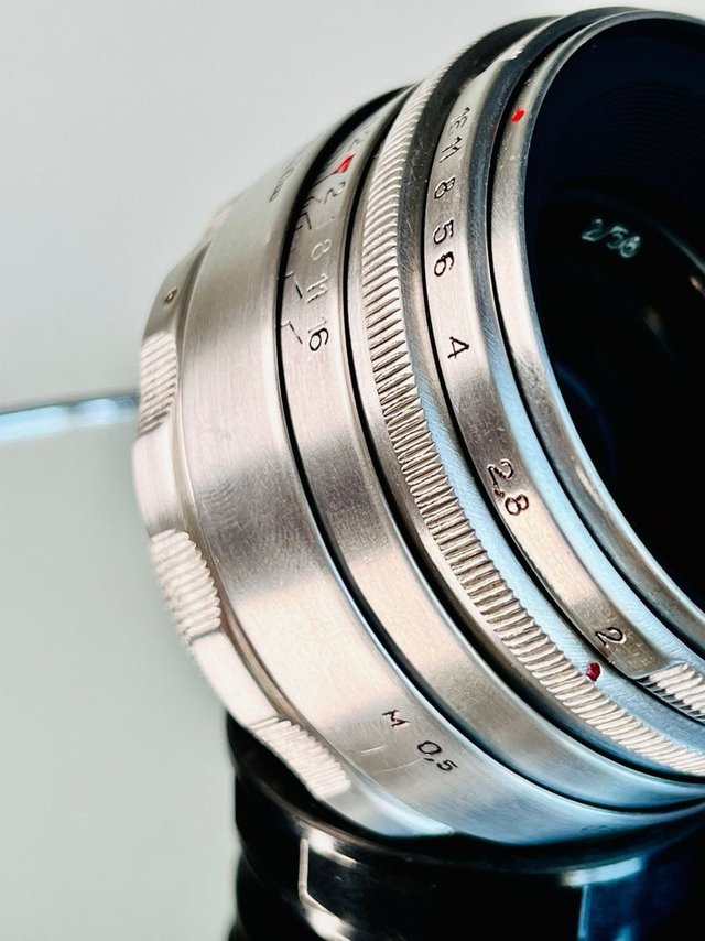 Lente Helios 44 58mm MMZ Temprano Raro