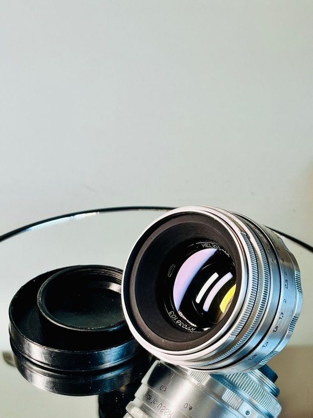 Lente Helios 44 58mm MMZ Temprano Raro