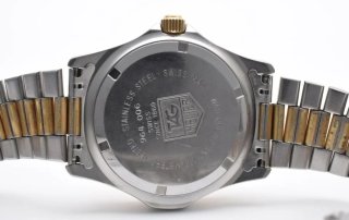 TAG Heuer 2000 Professional Reloj Oro/Plata