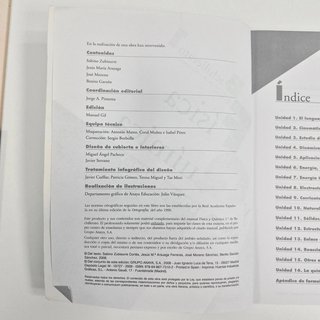 Solucionario Anaya Física y química 1 bachillerato