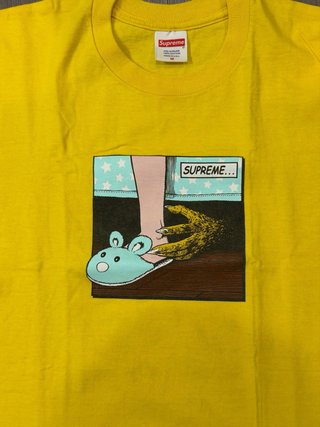 Camiseta Supreme Amarilla