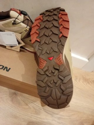 Salomon Botas de trekking beige y marrón