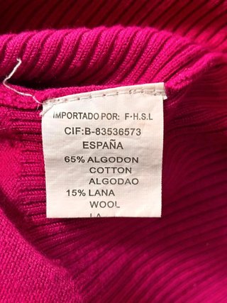 Cárdigan largo fucsia con cinturón