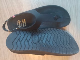 Sandalias Dr. Scholl's Negras Memory Cushion