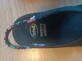 Sandalias Dr. Scholl's Negras Memory Cushion
