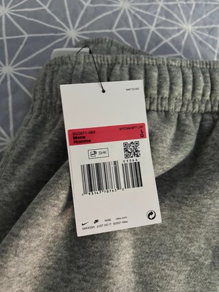 Pantalón Nike Gris Talla L Nuevo con etiquetas