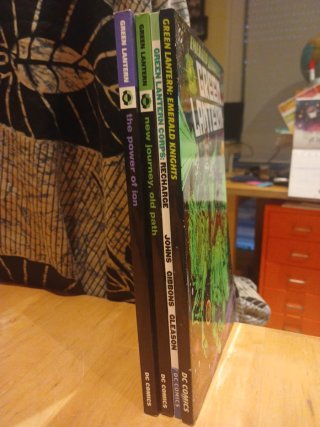 4 comics tapa blanda Green Larnten INGLES