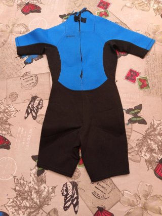 Neopreno niño Tribord azul y negro