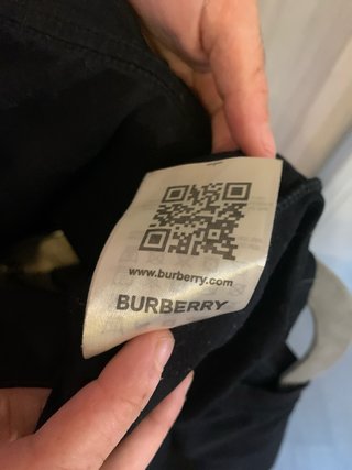 Camiseta Burberry Negra Talla S