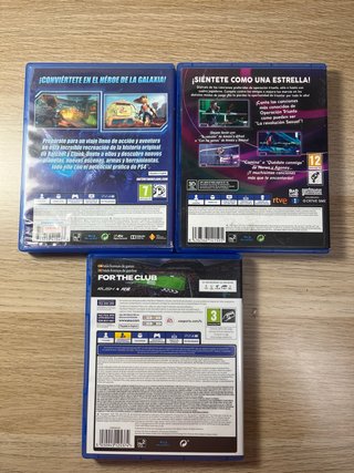 Pack 3 Juego PS4: FC 25, Ratchet & Clank,Operación