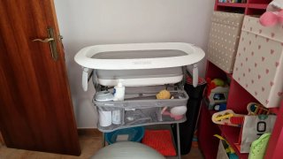 Bañera Twistshake con soporte