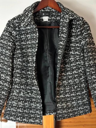 Chaqueta R Edition La Redoute blanco y negro