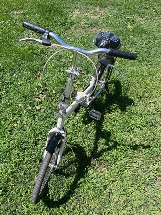 Bicicleta Plegable Blanca 20