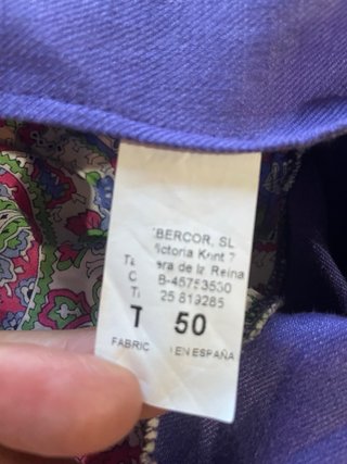 Chaqueta MontePicaza Morada, escucho ofertas
