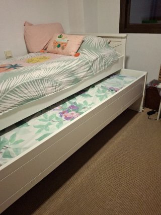 Cama nido individual con cajones