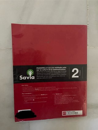 Libro Francés A2-B1 1 de Bachillerato