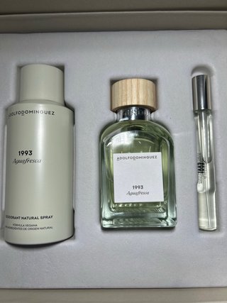 Estuche Colonia Adolfo Dominguez Agua Fresca 1993