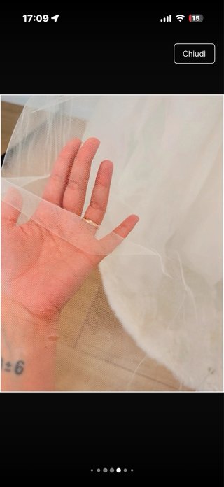 Sottogonna Tulle Vintage Bianca XS