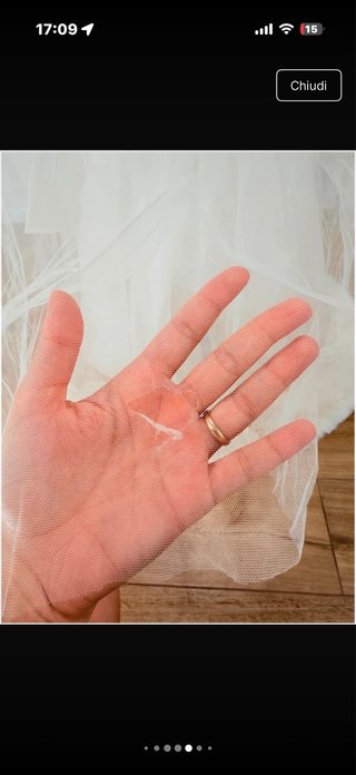 Sottogonna Tulle Vintage Bianca XS