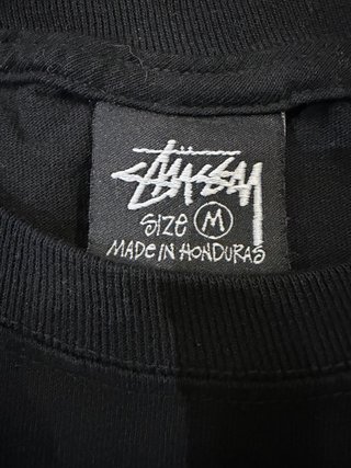 Camiseta Stussy Negra Dados