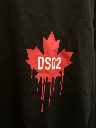 Sudadera DSquared2 Negra Talla XXL