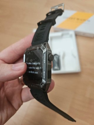 Smartwatch Negro y Gris