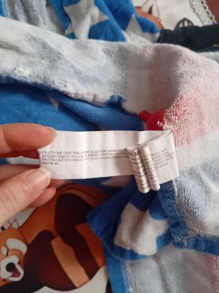 Accappatoio poncho Mickey Mouse tg M