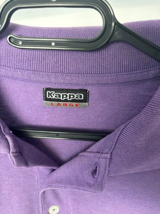 Polo Kappa Viola Taglia L