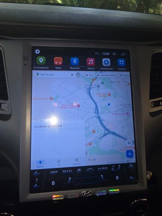 Radio Android Tipo Tesla