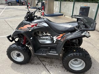 Quad Daelim Negro y Naranja
