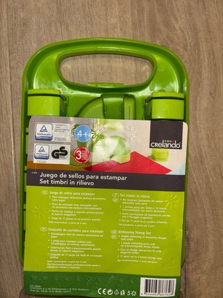 Juego de sellos CRELANDO para estampar