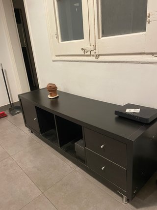 Mueble TV / Aparador Ikea Negro