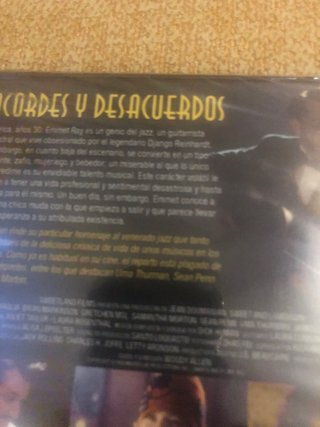 DVD Acordes y Desacuerdos Woody Allen