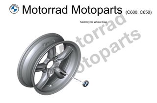 Tapa Embellecedor Scooter BMW C650 1x5,5€ y 2x10€