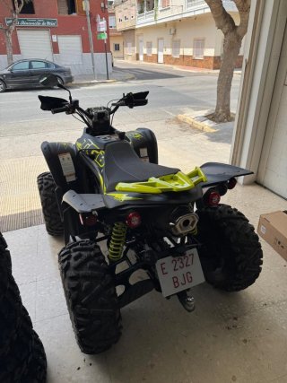 Quad TGB Target 600cc Negro/Amarillo