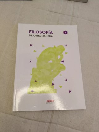 Filosofía 1, primer curso de bachillerato