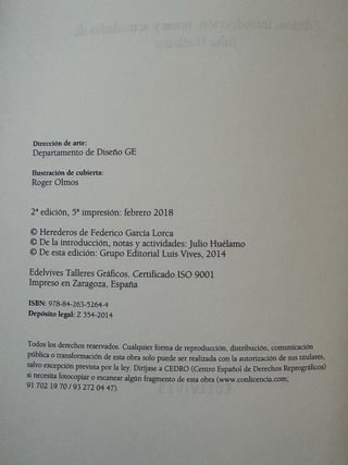Libro: La casa de Bernarda Alba
