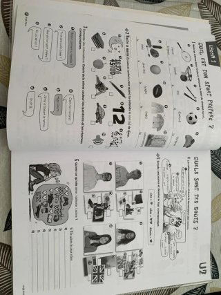 Libro de francés 1 ESO.