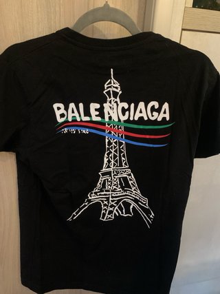 Camiseta Balenciaga Negra Talla M