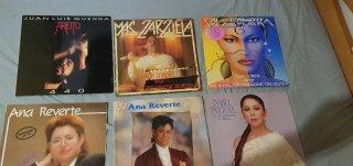 Lote 6 Vinilos Juan Luis Guerra, Ana Reverte, Isab