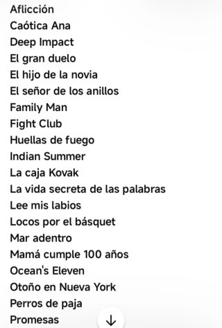 DVDs de Películas Variadas