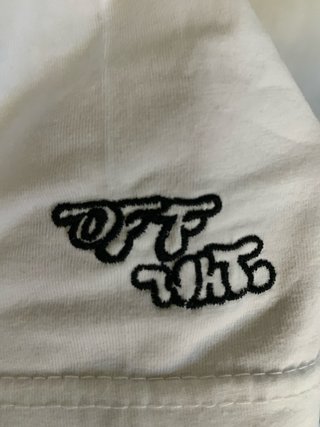 Camiseta Off-White Blanca Talla M