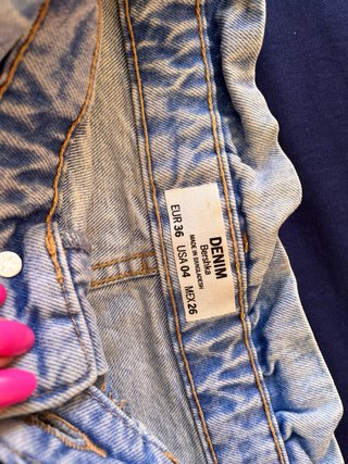 Gonna denim Bershka con cintura