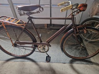 Bicicleta Clásica Vintage Marrón