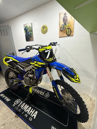 Yamaha YZF 450 Motocross Azul/Amarillo